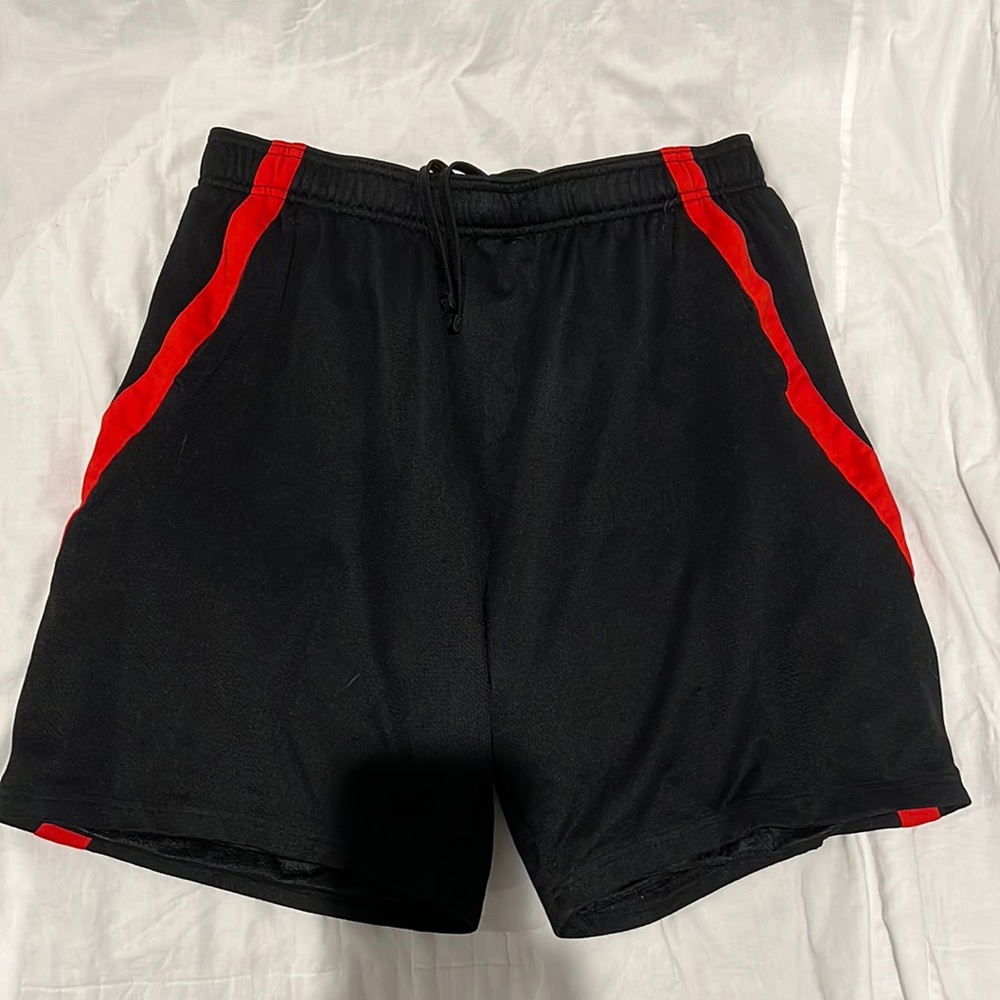 Men’s athletic mesh shorts from Target size large.